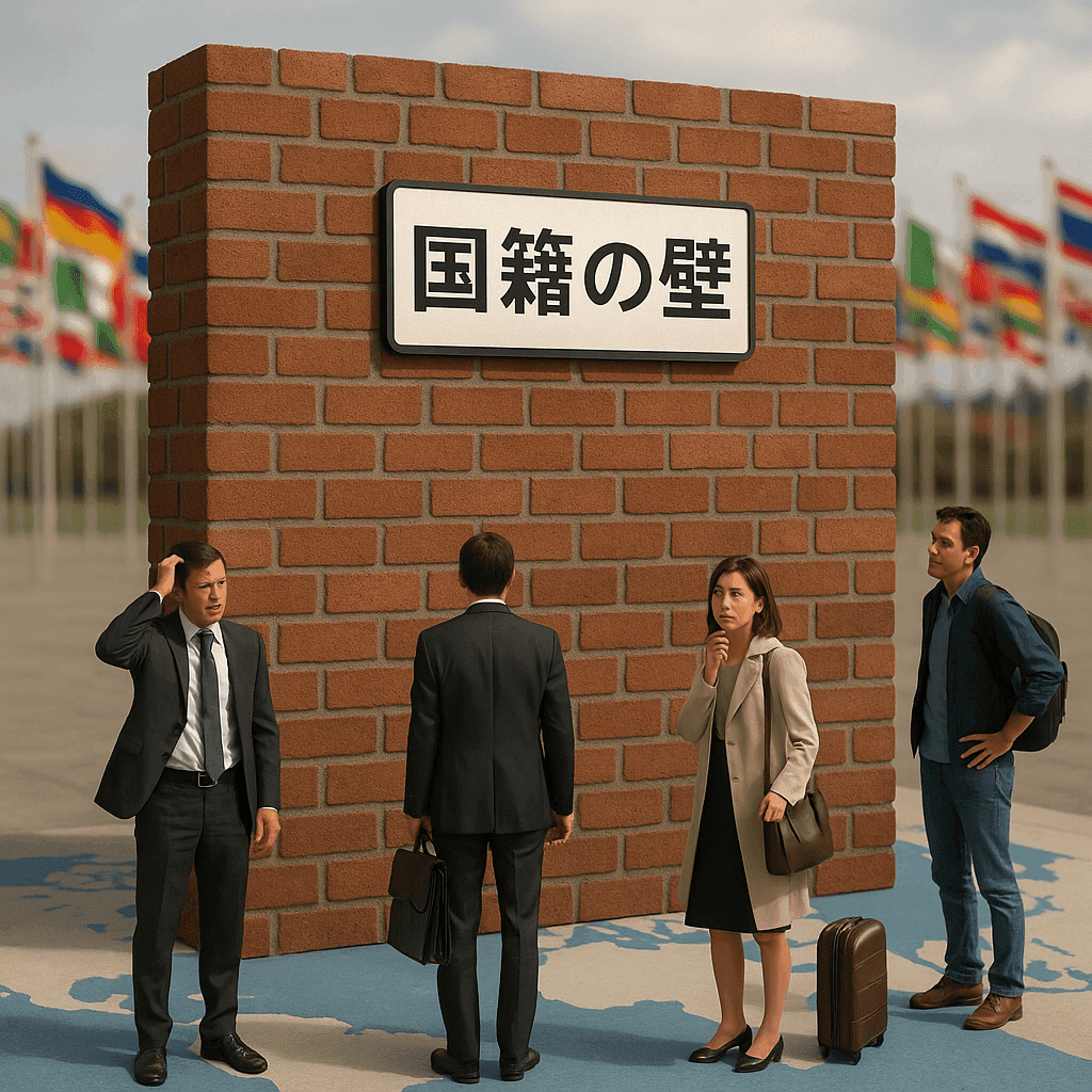 【驚愕】国籍の壁の裏側、経済やビザに潜むヤバい真実とは！？
