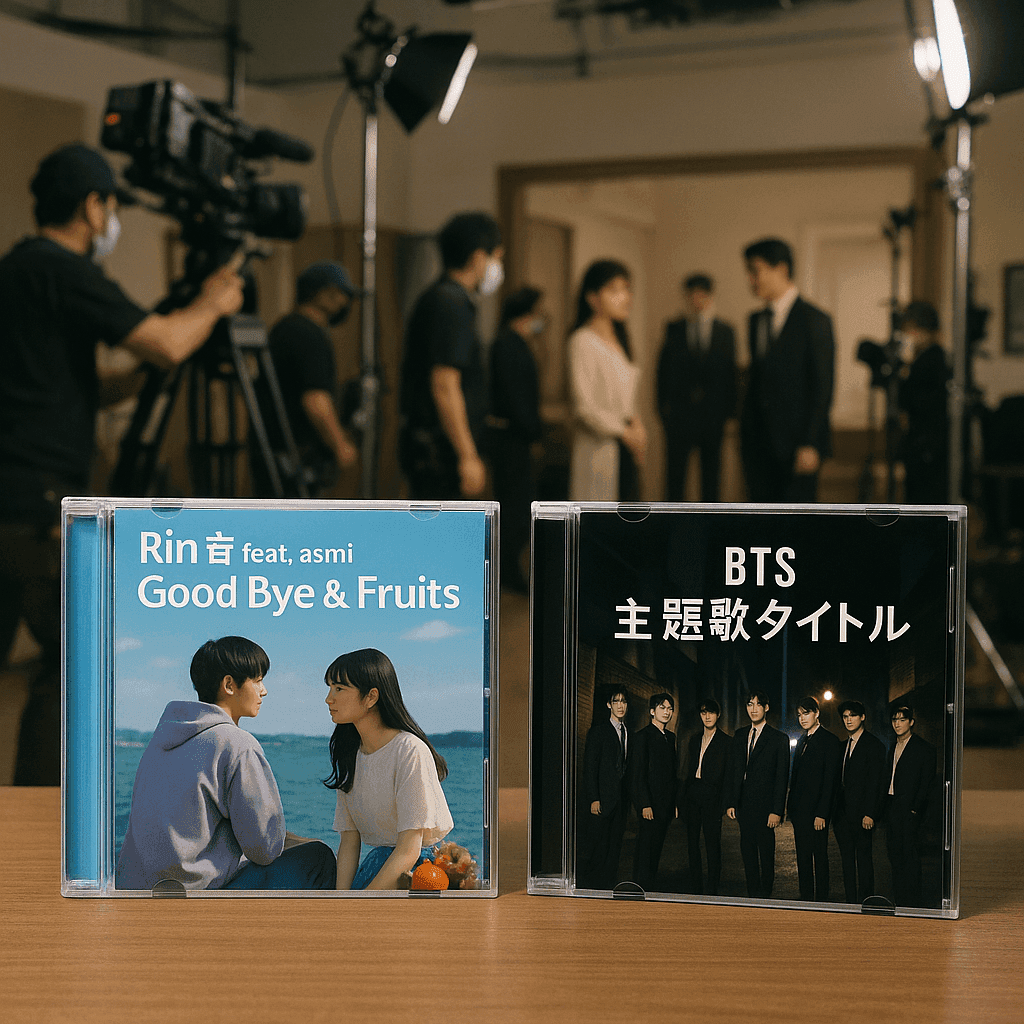 【話題沸騰】BTSとRin音 feat. asmiのW主題歌、ドラマ界に新風を巻き起こすｗｗｗ