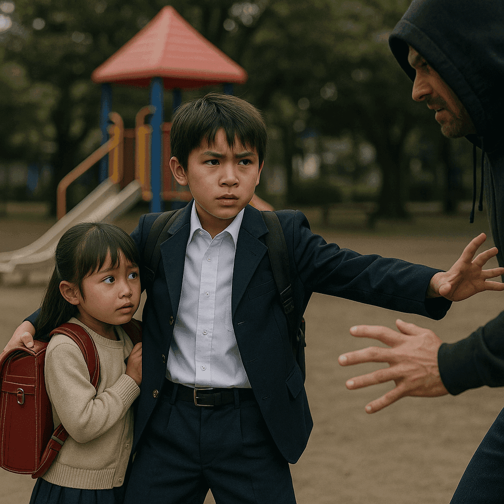 【衝撃】小学生の兄、誘拐未遂を阻止！現代のヒーローに賛否両論ｗｗｗ