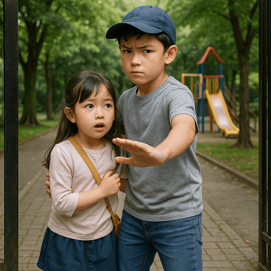 【感動】小学生の兄が阻止！誘拐未遂を防いだ勇気に日本中が震えた件