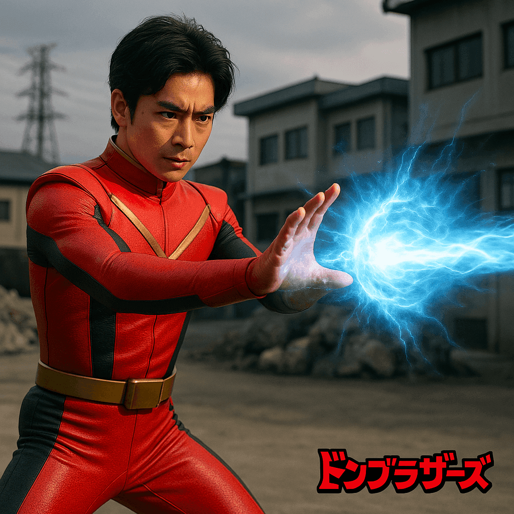 【驚愕】新特撮ヒーロー「レッドバスター」のエネルギーがガチでヤバいと話題にｗｗｗ