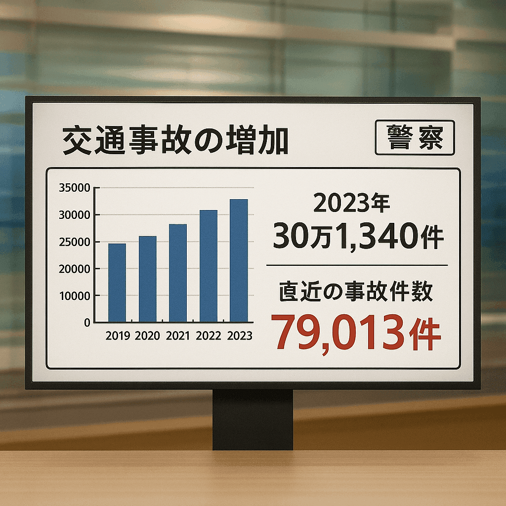 【戦慄】事件・事故の呪いか？事故件数急増の謎に迫る！