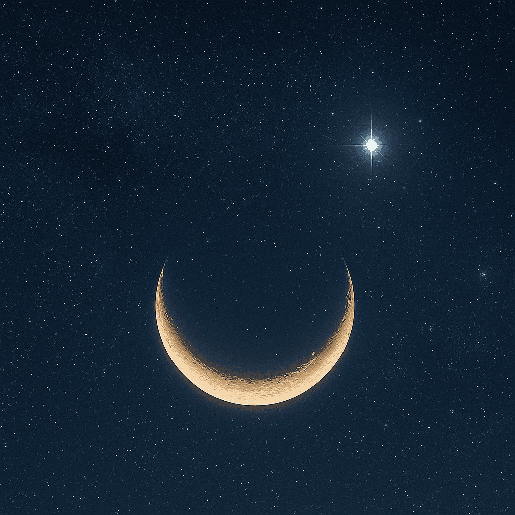 【天文ロマン】月と金星が10/6に織りなす夜空の奇跡ｗｗｗ国立天文台も注目！