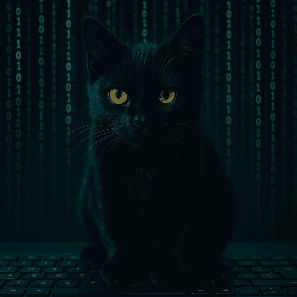 【衝撃】BLACK CATの正体判明！可愛い見た目でデータを人質にする恐怖の実態とはｗｗｗ